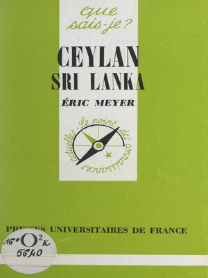 cover image of Ceylan, Sri Lanka
